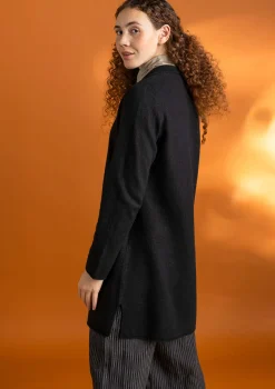 Gudrun Sjödén Stickad kavaj i filtad ekologisk ull