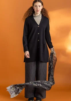 Gudrun Sjödén Stickad kavaj i filtad ekologisk ull