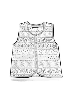 Gudrun Sjödén Stickad väst