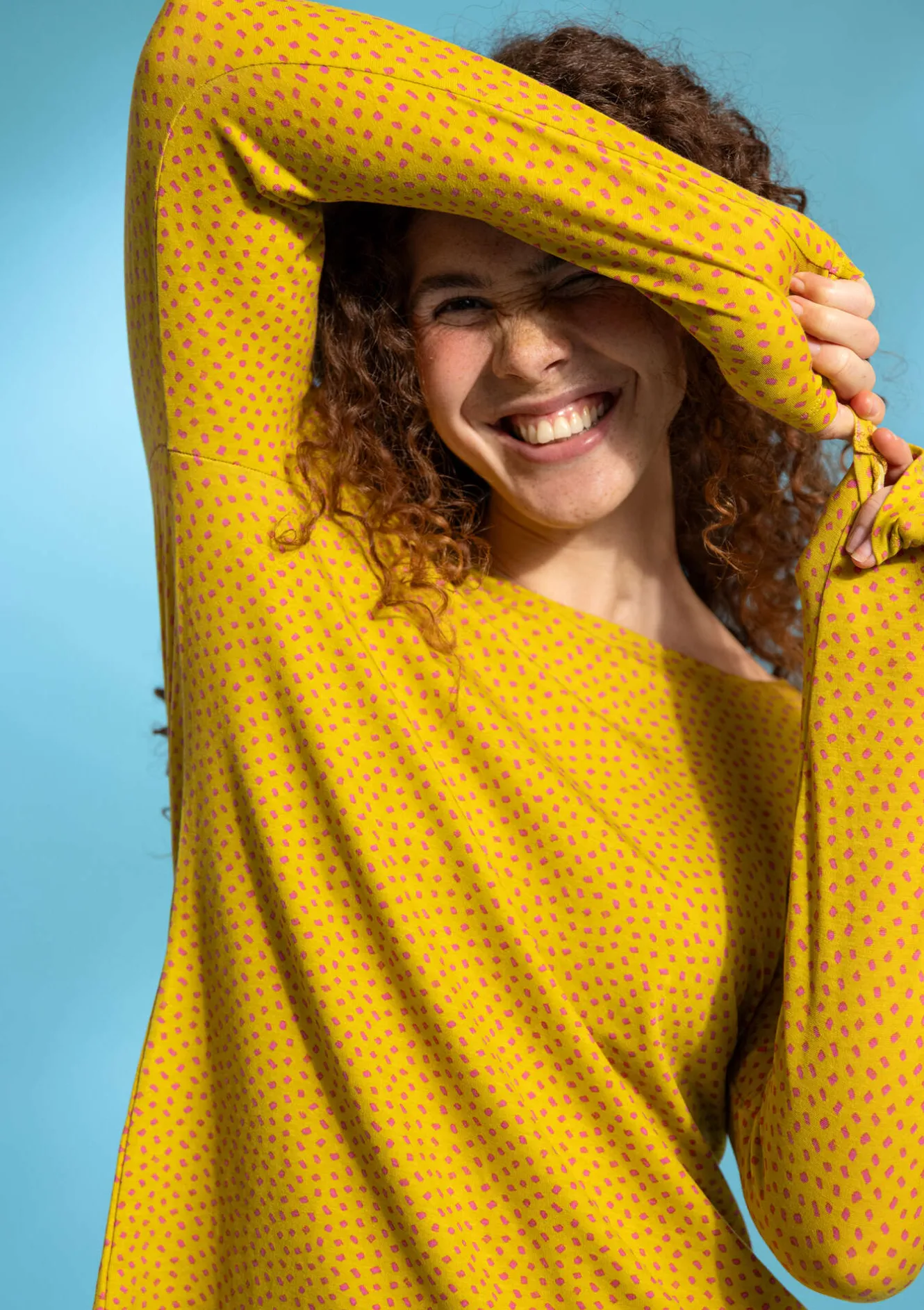 Gudrun Sjödén Top "Dot" i lyocell/elastan