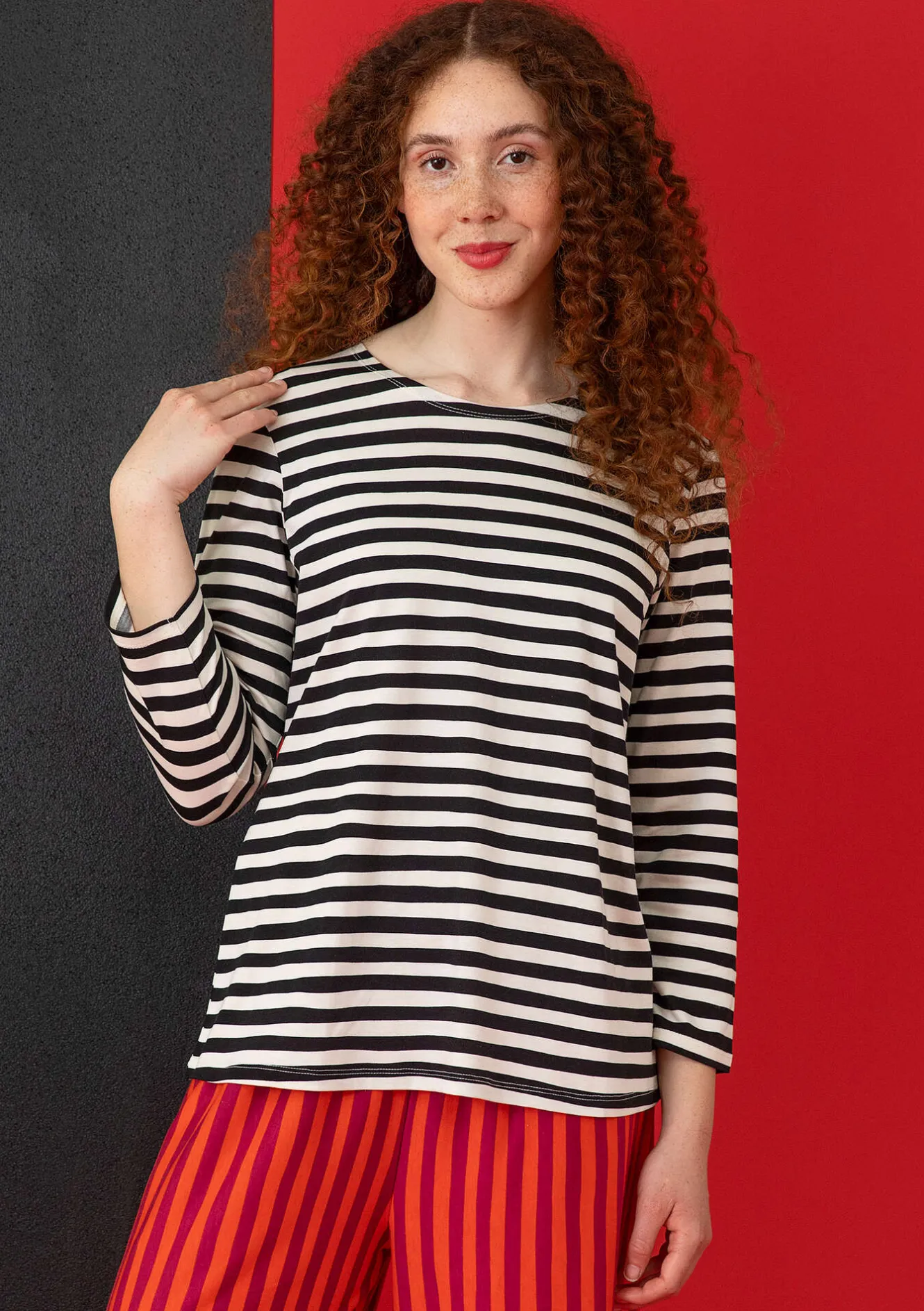 Gudrun Sjödén Top "Mika" i ekologisk bomull/modal