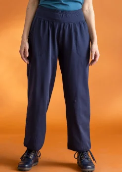 Gudrun Sjödén Trikåbyxa i ekologisk bomull/elastan