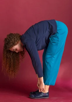 Gudrun Sjödén Trikåbyxa i ekologisk bomull/elastan