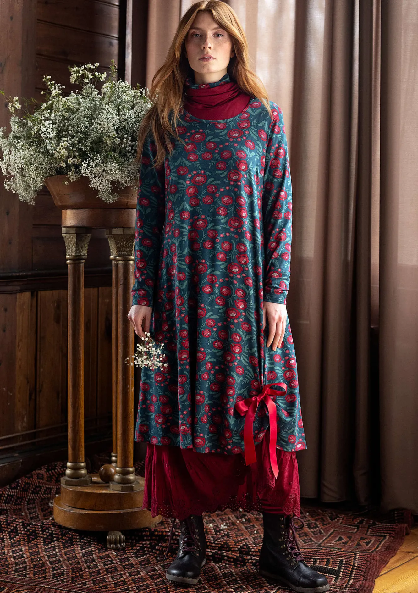 Gudrun Sjödén Trikåklänning "Dagny" i lyocell/elastan