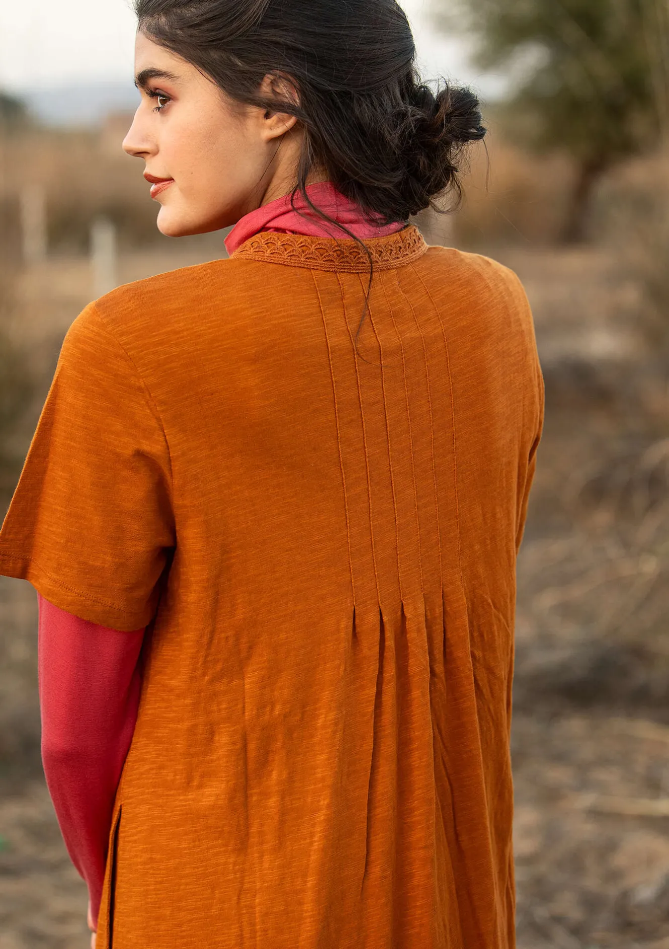 Gudrun Sjödén Trikåklänning i ekologisk bomull