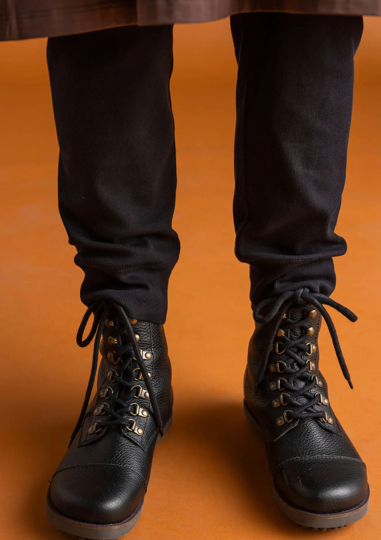 Gudrun Sjödén Trikåleggings i ekologisk bomullsrib