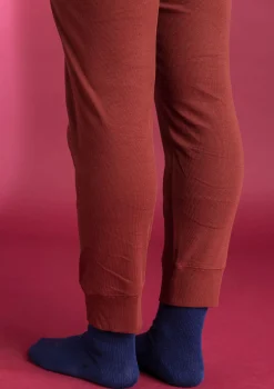 Gudrun Sjödén Trikåleggings i ekologisk bomullsrib