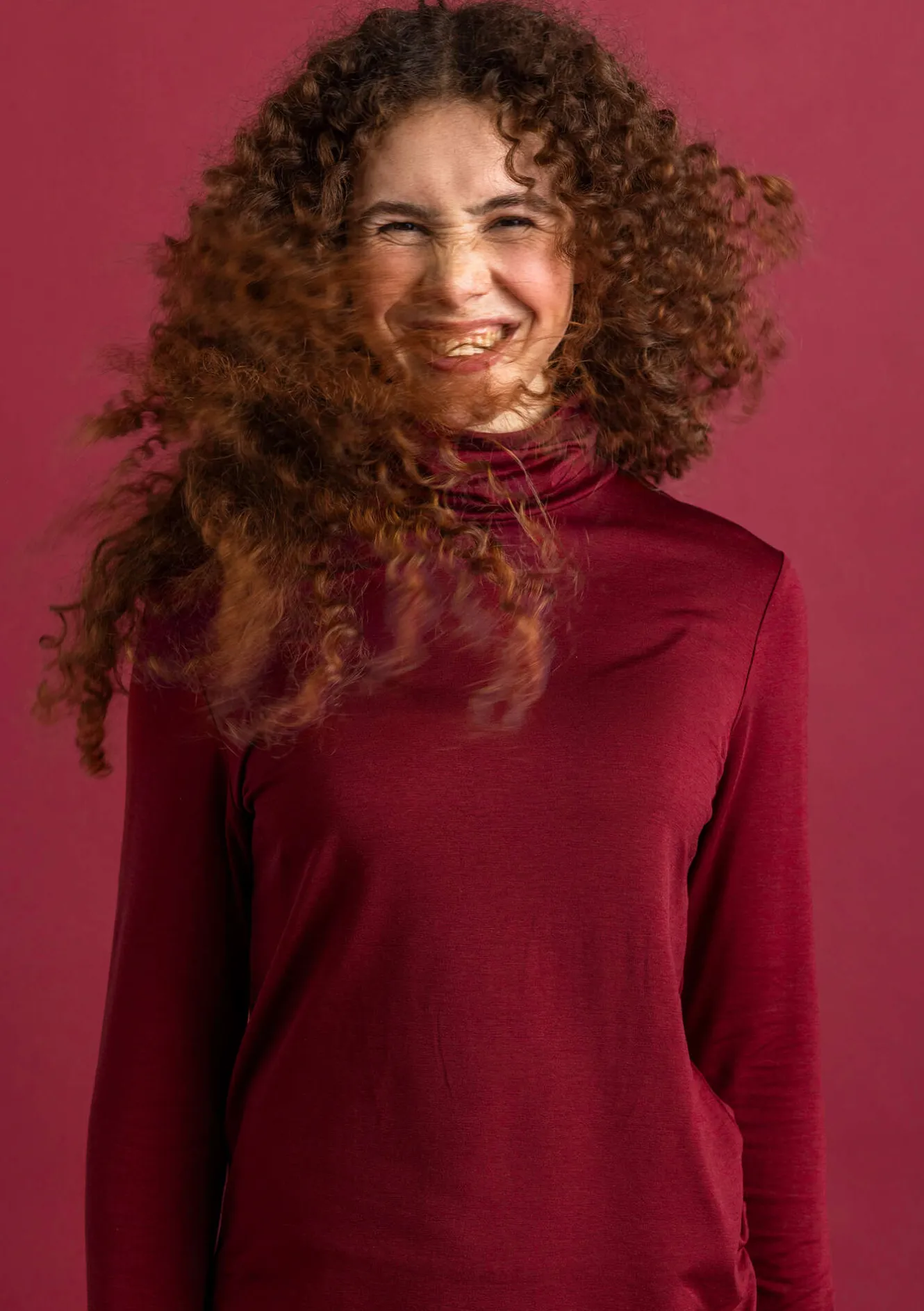 Gudrun Sjödén Trikåpolo i lyocell/elastan