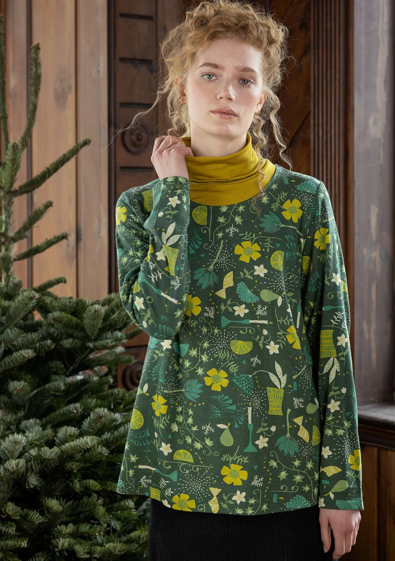 Gudrun Sjödén Trikåtop "Fyrverkeri" i ekologisk bomull/modal