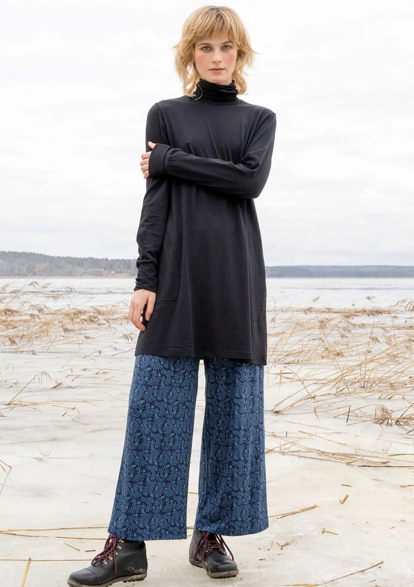 Gudrun Sjödén Trikåtunika i ekologisk bomull/modal/elastan