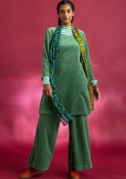 Gudrun Sjödén Velourbyxor i ekologisk bomull/återvunnen polyester