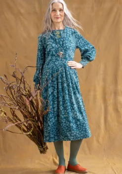Gudrun Sjödén Velourklänning "Katla" i ekologisk bomull/återvunnen polyester