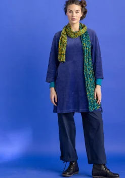 Gudrun Sjödén Velourtunika i ekologisk bomull/återvunnen polyester