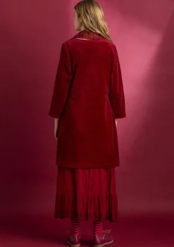 Gudrun Sjödén Velourtunika i ekologisk bomull/återvunnen polyester