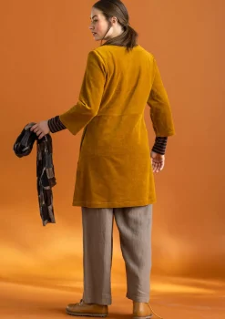 Gudrun Sjödén Velourtunika i ekologisk bomull/återvunnen polyester