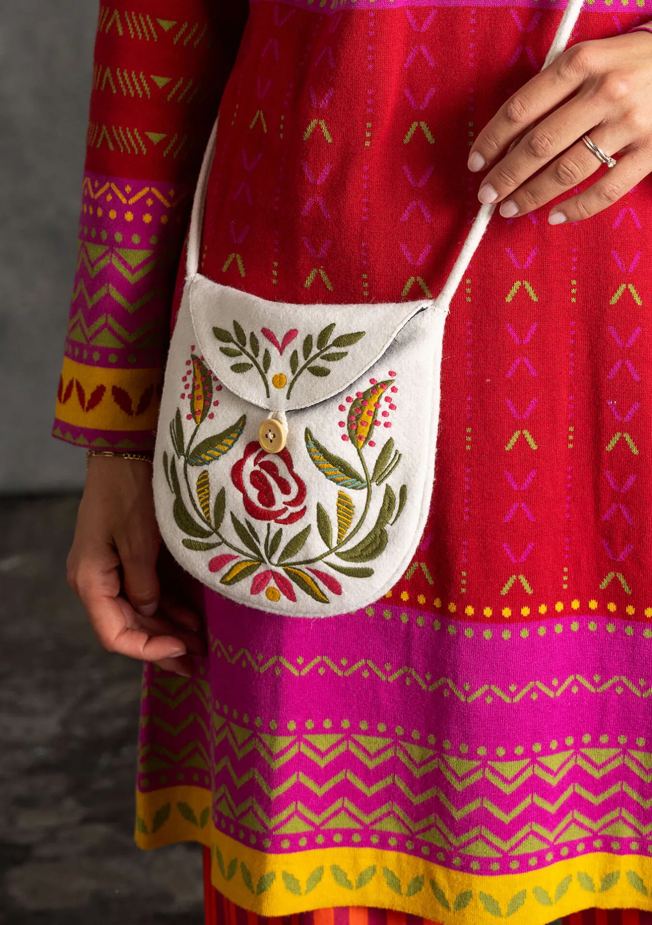 Gudrun Sjödén Väska "Tova" i ull