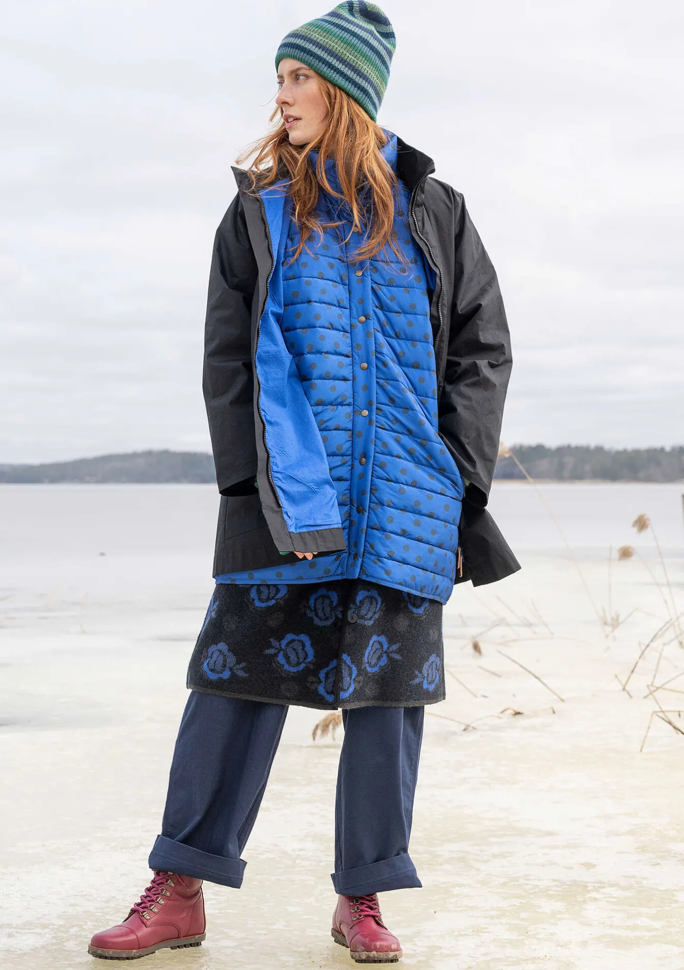 Gudrun Sjödén Väst "Susan" i återvunnen polyester