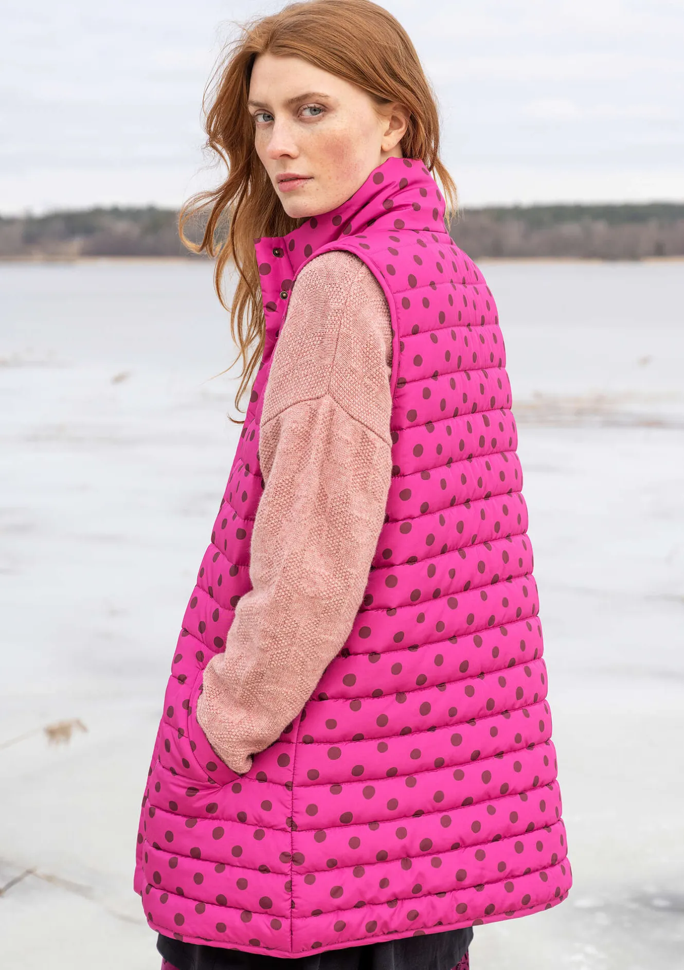 Gudrun Sjödén Väst "Susan" i återvunnen polyester