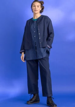 Gudrun Sjödén Vävd artistblus ”Asta” i lin