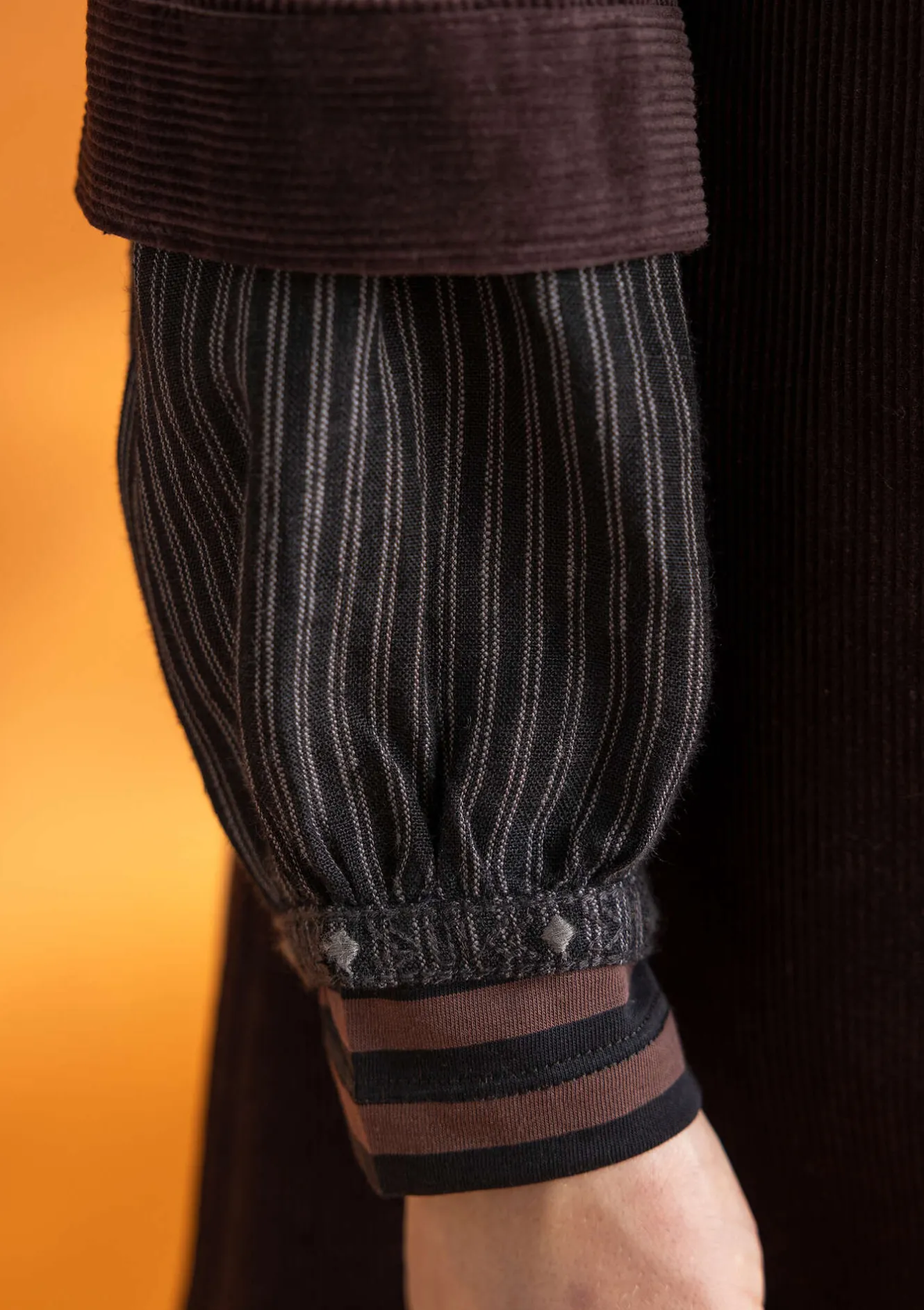 Gudrun Sjödén Vävd artistblus ”Asta” i lin