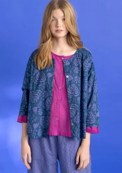 Gudrun Sjödén Vävd blus ”Hedda” i ekologisk bomull