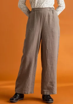 Gudrun Sjödén Vävd byxa ”Asta” i lin