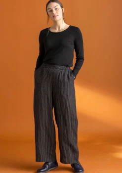 Gudrun Sjödén Vävd byxa ”Asta” i lin