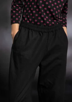 Gudrun Sjödén Vävd byxa i ekologisk bomull/lin