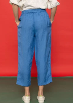 Gudrun Sjödén Vävd byxa "Margit" i lin/modal