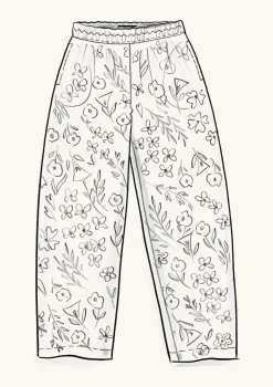 Gudrun Sjödén Vävd byxa 