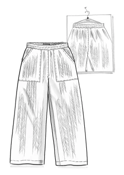 Gudrun Sjödén Vävd byxa