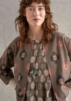 Gudrun Sjödén Vävd innerjacka "Harda" i bomull