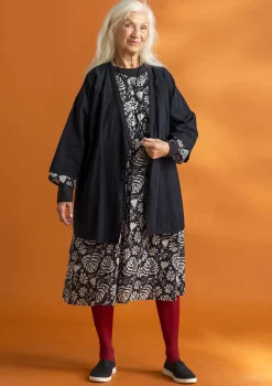 Gudrun Sjödén Vävd kimono i ekologisk bomullsdobby