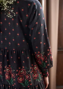 Gudrun Sjödén Vävd klänning "Asta" i ekologisk bomull