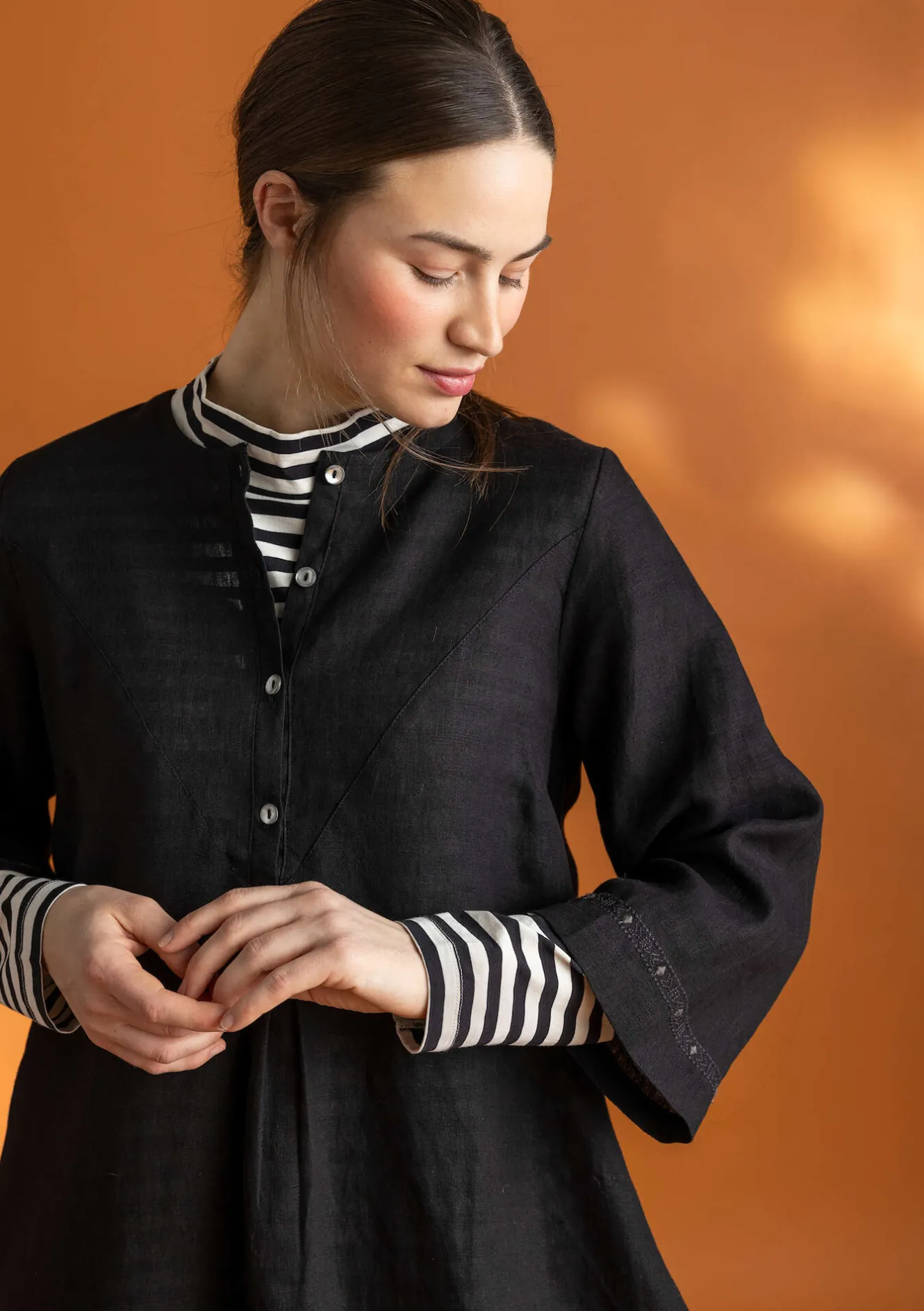 Gudrun Sjödén Vävd klänning ”Asta” i lin