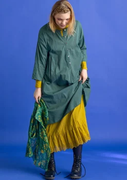 Gudrun Sjödén Vävd klänning ”Hedda” i ekologisk bomull