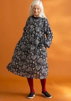 Gudrun Sjödén Vävd klänning ”Hedda” i ekologisk bomull