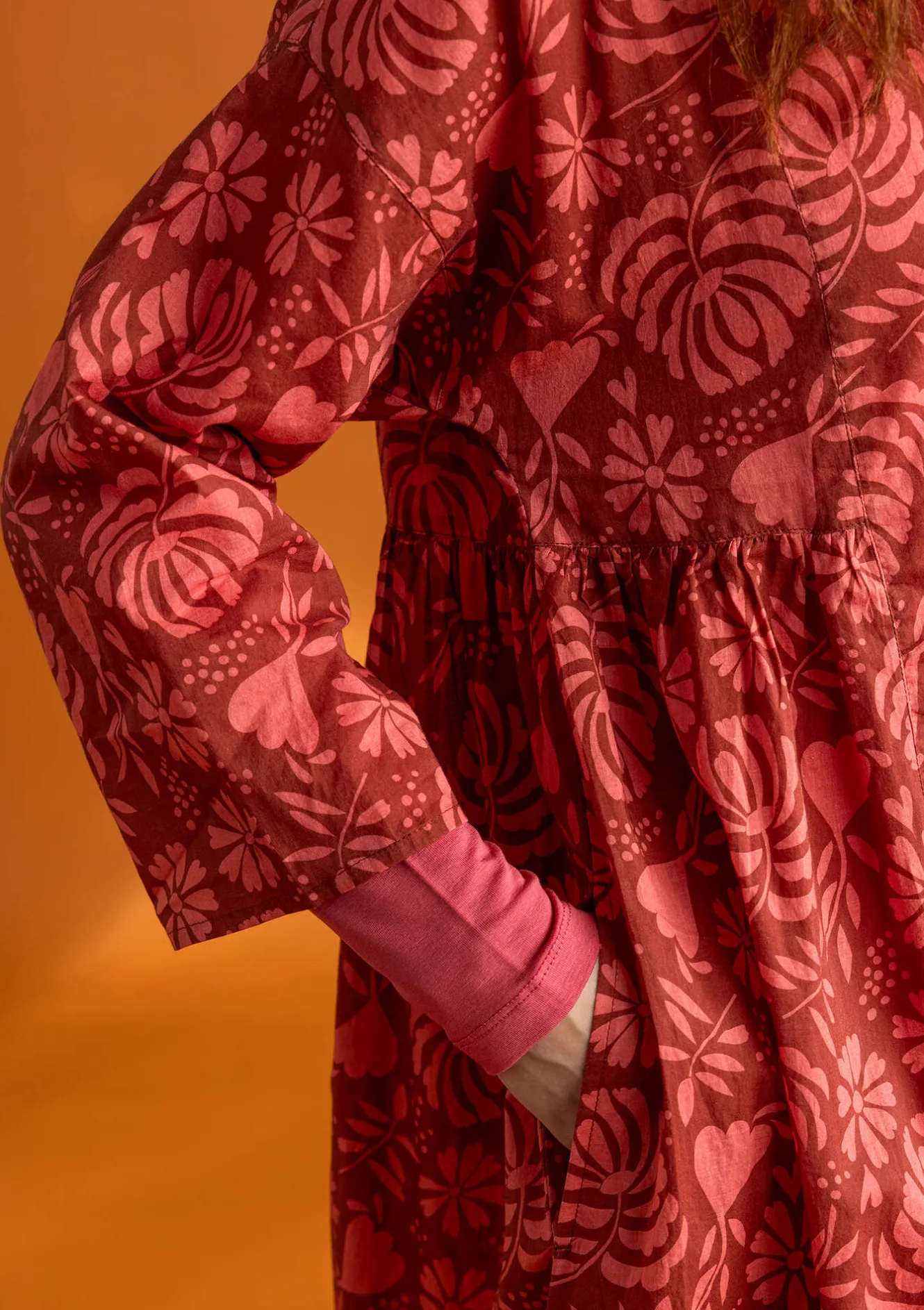 Gudrun Sjödén Vävd klänning ”Hedda” i ekologisk bomull