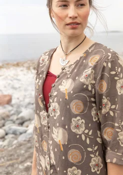 Gudrun Sjödén Vävd klänning "Kamala" i ekologisk bomull