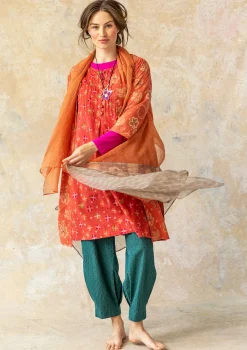 Gudrun Sjödén Vävd klänning "Neela" i ekologisk bomull