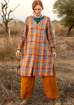 Gudrun Sjödén Vävd klänning "Skagen" i ekologisk bomull