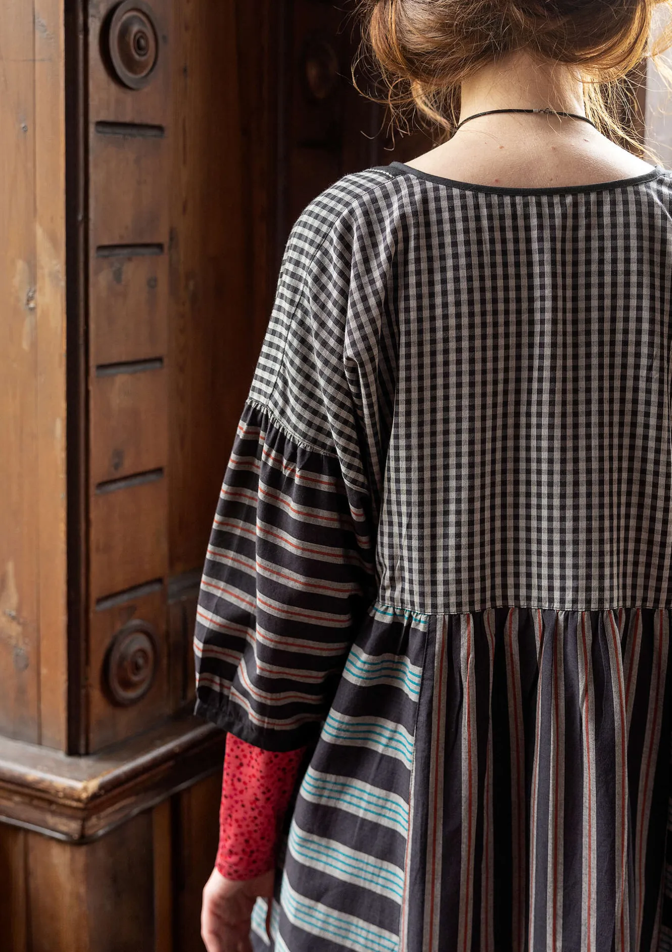 Gudrun Sjödén Vävd klänning "Sofia" i ekologisk bomull