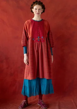 Gudrun Sjödén Vävd klänning "Sofia" i ekologisk bomull