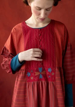 Gudrun Sjödén Vävd klänning "Sofia" i ekologisk bomull