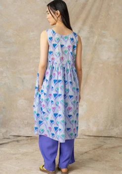 Gudrun Sjödén Vävd klänning "Öst" i ekologisk bomull