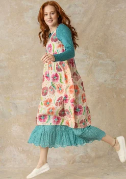 Gudrun Sjödén Vävd klänning "Öst" i ekologisk bomull