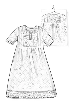 Gudrun Sjödén Vävd klänning 