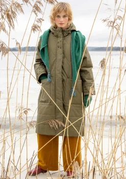 Gudrun Sjödén Vävd kviltad kappa "Svalbard"