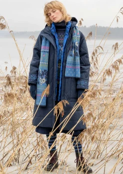 Gudrun Sjödén Vävd kviltad kappa "Svalbard"