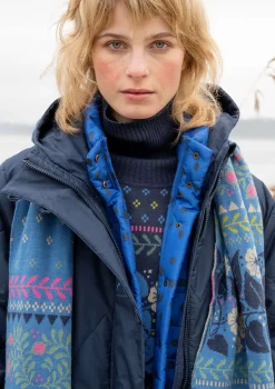 Gudrun Sjödén Vävd kviltad kappa 